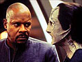 Picture of Captain Sisko and Garak